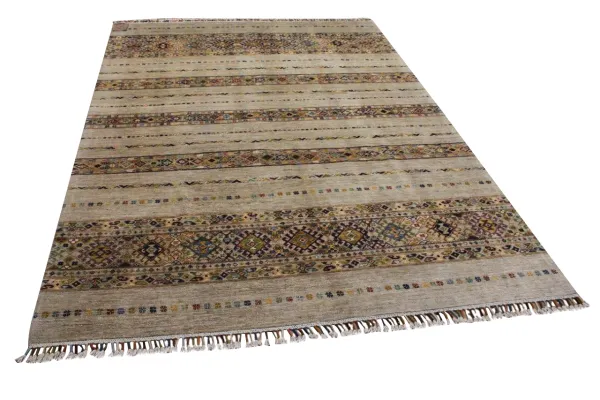 Handgemaakt vloerkleed uit Afghanistan 13555 292cm x 202cm