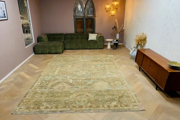 Handgeknoopt vloerkleed uit Afghanistan 16819 351cm x 257cm