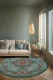 Moon Delight by Pip Dark green rond
