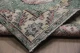 Vintage vloerkleed groen, roze nr.14861 275cm x 154cm  