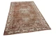 Vintage vloerkleed bruin met roze nr 15800 285cm x 174cm 