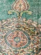 Vintage vloerkleed groen 26822 245cm x 125cm 