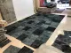 Patchwork op maat en kleur. Prijs € 200- per vierkante meter. (Rond ook mogelijk)