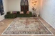 SALE Vintage cashmere vloerkleed met zijde 4751 380cm x 275cm kleed heeft slijtage en vlekken, zie foto's