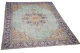 Vintage vloerkleed groen, blauw nr.27523 360cm x 261cm  