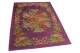 badmat rozenkelim paars (90cm x 70cm) nr 30 