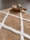 Badmat (groot) 16010 beige/wit 120cm x 80cm (VOORVERKOOP, leverbaar in juli)