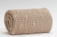 Gebreide TV Deken Beige 170cm x 130cm  