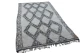 oude beni ouarain hoogpolig vloerkleed uit Marokko 74157 300cm x 187cm