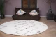 Rond beni ouarain vloerkleed 235cm doorsnee
