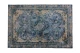 vintage vloerkleed blauw, beschikbaar in diverse maten 