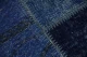 patchwork vloerkleed donkerblauw 245cm x 166cm