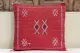 Sabra Kussen uit Marokko rood 45cm x 45cm incl vulling nr.64126