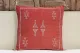 Sabra Kussen uit Marokko rood /oranje 45cm x 45cm incl vulling nr.64127