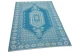 Buitenkleed blauw gerecycled gevlochten kunststof 180cm x 120cm