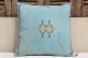 Sabra Kussen Marokko blauw 45cm x 45cm incl vulling nr.14150