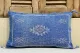 Sabra Kussen uit Marokko blauw 60cm x 40cm incl vulling nr.62680