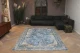 vintage vloerkleed blauw, beschikbaar in diverse maten 