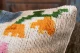 Ikat Velvet kussen rozenkelim wit 60cm x 40cm incl binnen kussen