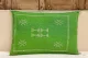 Sabra Kussen uit Marokko groen 60cm x 40cm incl vulling nr.93377
