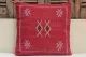 Sabra Kussen uit Marokko rood 45cm x 45cm incl vulling nr.64048