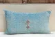 SALE Sabra Kussen uit Marokko blauw 60cm x 40cm incl vulling nr.93321 (kussen heeft een vlek)