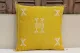 Sabra Kussen uit Marokko geel 45cm x 45cm incl vulling nr.64097