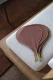 Georges store precieuse lamp, kleur; Brun Dries materiaal; messing met stof