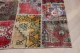 patchwork vloerkleed met rood nr.35405 230cm x 160cm