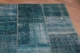 patchwork vloerkleed 240cm x 170cm showroom model. naadjes laat los