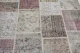 Patchwork vloerkleed diverse kleuren 239cm x 171cm  Incl onderkleed van katoen