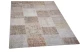 patchwork vloerkleed beige nr.14903 300cm x 200cm