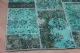 patchwork vloerkleed turquoise 20649 224cm x 162cm 