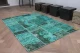 patchwork vloerkleed turquoise 20649 224cm x 162cm 