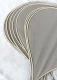George Original lamp, kleur; albatre  materiaal; messing, rotan en stof 