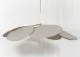George Original lamp, kleur; albatre  materiaal; messing, rotan en stof 