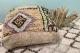  Marokkaanse Poef 60cm x 60cm x 25cm nr: 75057 incl. vulling