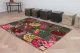 patchwork vloerkleed rozenkelim 230cm x 158cm Prachtig oude kelim maar kwetsbaar