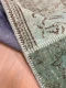 SALE patchwork vloerkleed groen nr.20765 230cm x 161cm 