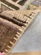 SALE patchwork vloerkleed bruin nr.21419 225cm x 160cm