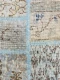 Sale patchwork vloerkleed blauw 10744 241cm x 170cm