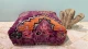 SALE Marokkaanse Poef nr.77103 60cm x 60cm x 25cm incl. vulling (poef heeft een gaatje, zie foto's)