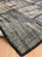 sale patchwork vloerkleed zwart nr.35389 180cm x 120cm