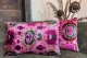 Ikat Velvet kussen paars 60cm x 40cm incl binnen kussen  