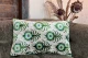 Ikat Velvet kussen pauwenveren 60cm x 40cm incl binnen kussen nr.98678