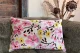 Ikat Velvet kussen bloemen 60cm x 40cm incl binnen kussen nr.98680