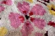 Ikat Velvet kussen bloemen 60cm x 40cm incl binnen kussen nr.98680
