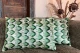 Ikat Velvet kussen groen 60cm x 40cm incl binnen kussen nr.98682