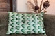 Ikat Velvet kussen groen 60cm x 40cm incl binnen kussen nr.98682