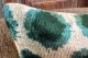 Ikat Velvet kussen groen 60cm x 40cm incl binnen kussen nr.98683